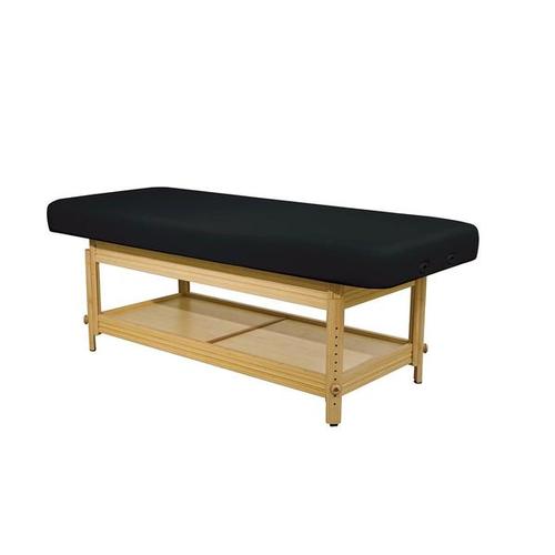 Oakworks Classic Clinician Stationary Table, 31", Coal, W60733C3, Portable Massage Tables