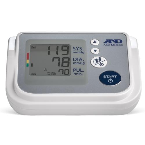One Step Auto Inflate Plus Memory Medium Cuff Blood Pressure Monitor, W64603, Professional Blood Pressure Monitors