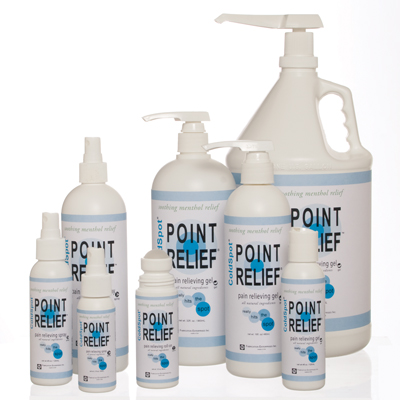 Point Relief ColdSpot Gel Tube, 4 oz., Case of 12, 1014032 [W67012], Point Relief