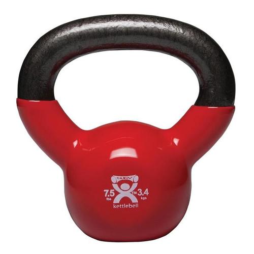 Cando Kettle Bell, 7.5 lb. - Red | Alternative to dumbbells, 1015413 [W67019], Веса
