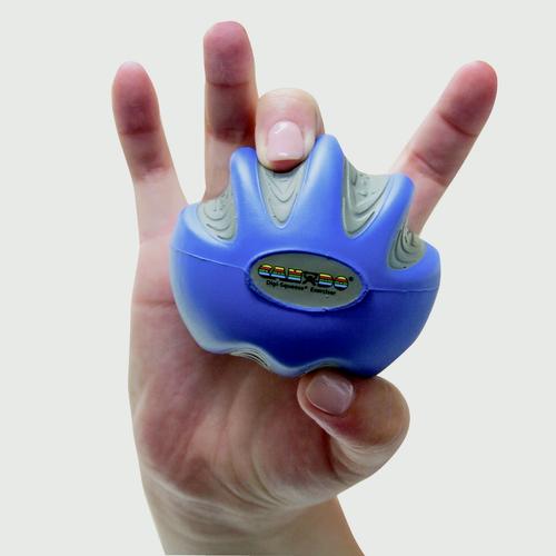 CanDo® Digi-Squeeze , fuerte, azul, pequeño, 1015422 [W67175], Entrenamiento de la mano