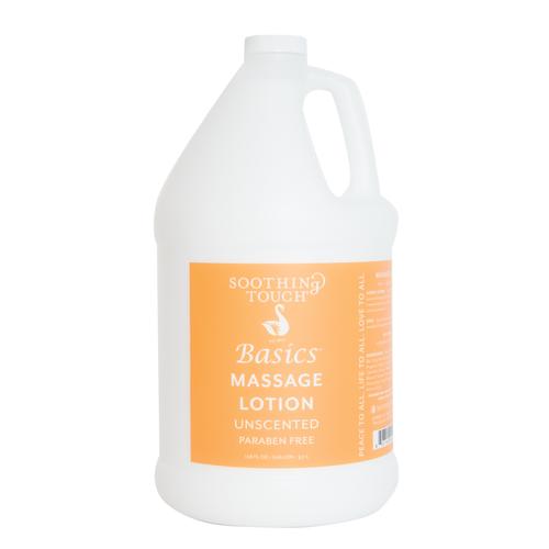 Soothing Touch Basics Lotion, Unscented, Gallon, W67348G, Lociones de masaje