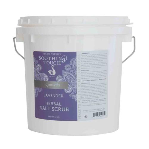 Soothing Touch Salt Scrub, Lavender, 10lbs., W67365L1, Aromatherapy