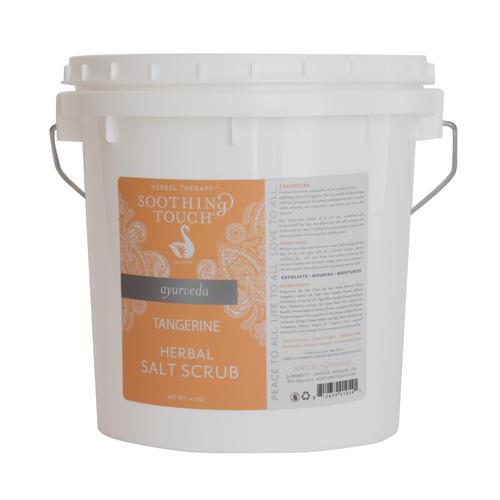 Soothing Touch Salt Scrub, Tangerine, 10lbs., W67365T1, Aromatherapy