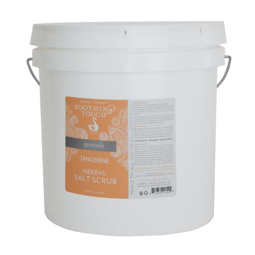Soothing Touch Salt Scrub, Tangerine, 20lbs., W67365T20, Aromateriapia