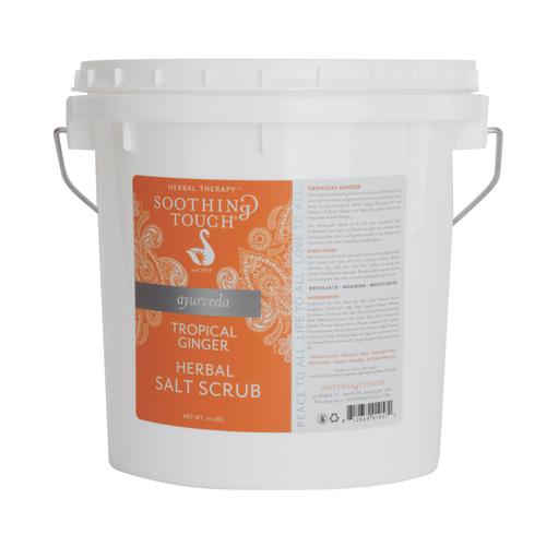 Tropical Ginger Herbal Salt Scrub 10 lbs, 3006629 [W67365TG1], Aromatherapy