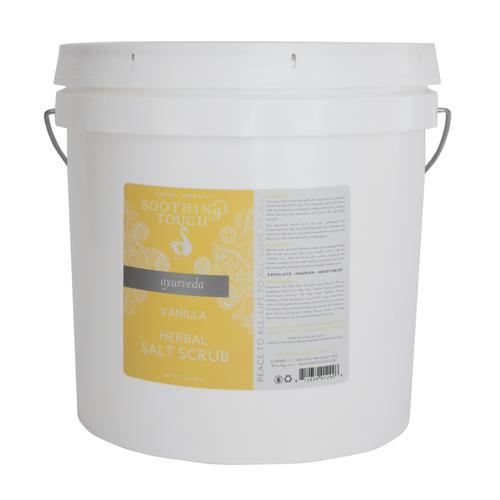 Soothing Touch Salt Scrub Vanilla, 20lbs., W67365V20, Aromatherapy