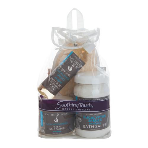 Soothing Touch Spa Gift Set, Eucalyptus Spruce, W67372ES, Aromatherapy