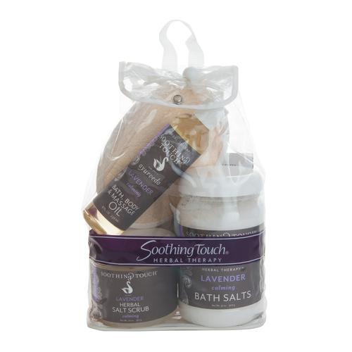 Soothing Touch Spa Gift Set, Lavender, W67372L, Aromatherapy