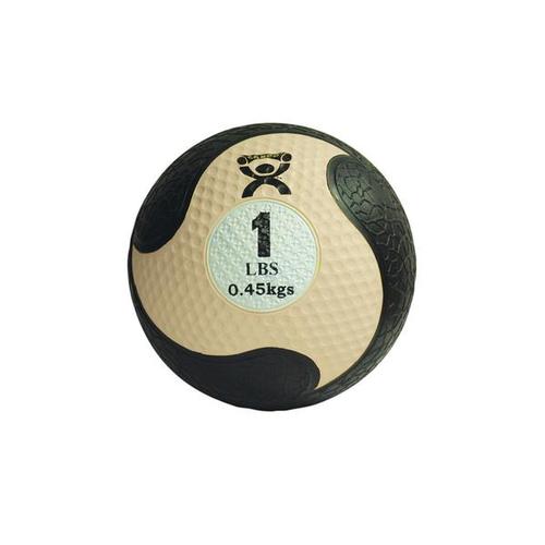 Médecine-ball CanDo® en caoutchouc - beige 0,45 kg | Alternative aux haltères, 1015456 [W67551], Haltères - poids
