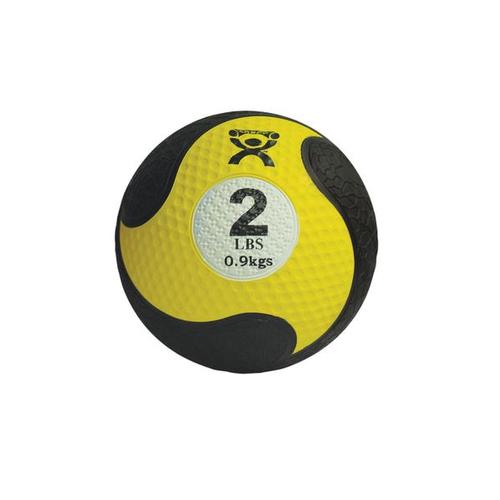 Palla medica in gomma Cando&reg;, gialla, 0,9 kg | Alternativa ai manubri, 1015457 [W67552], Palle da ginnastica