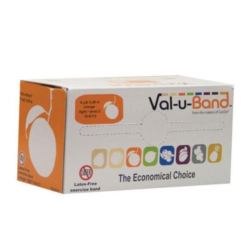 Val-u-Band, latex-free, orange 6 yard, 1018005 [W72001], Exercise Bands