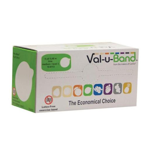 Val-u-Band, latex-free, lime 6 yard | Alternative to dumbbells, 1018006 [W72002], Exercise Bands