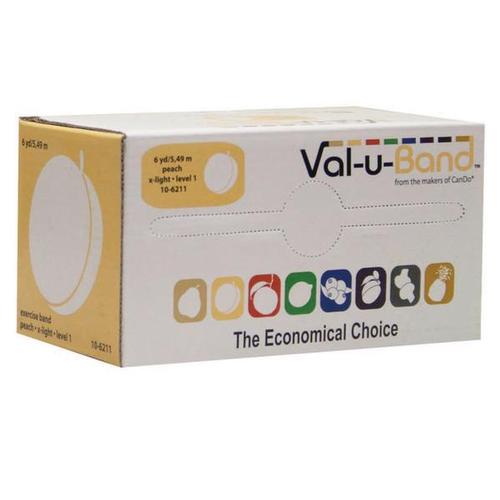 Val-u-Band ,peach 6 yard | Alternative to dumbbells, 1018024 [W72020], Exercise Bands