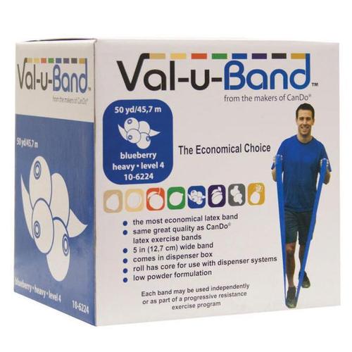 Val-u-Band - 45 m -&nbsp;blueberry | Alternative aux halt&egrave;res, 1018033 [W72029], Bandes &eacute;lastiques