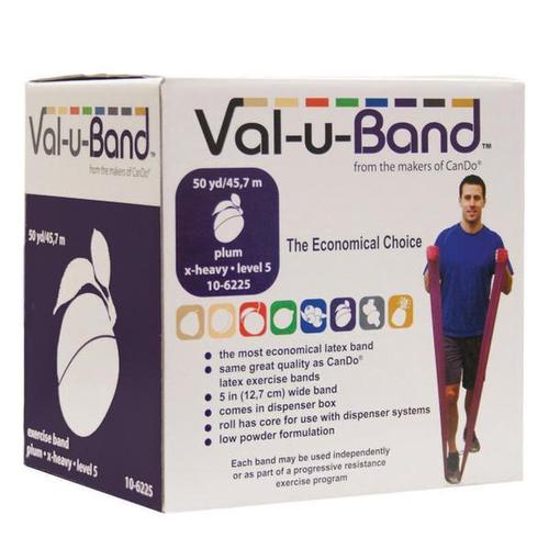 Val-u-Band - 45 m -&nbsp;plum | Alternative aux halt&egrave;res, 1018034 [W72030], Bandes &eacute;lastiques