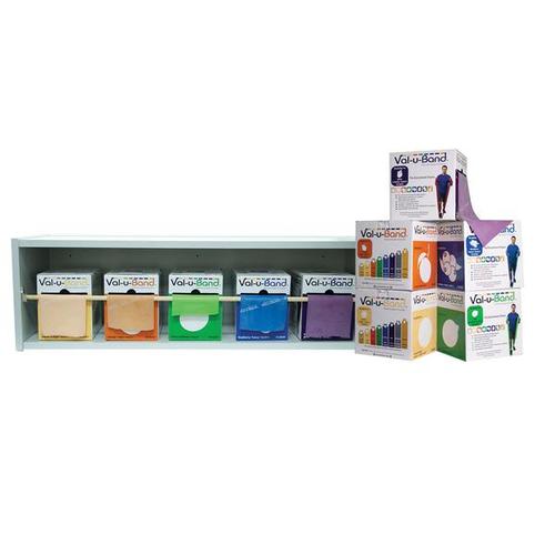 Val-u-Band ,ea 1peach-plum w/rack - Twin-pak | Alternativa a las mancuernas, 1018043 [W72039], Bandas de entrenamiento