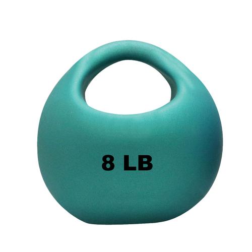 CanDo® One Handle Medicine Ball, 8 lb Green, W72164, Weights