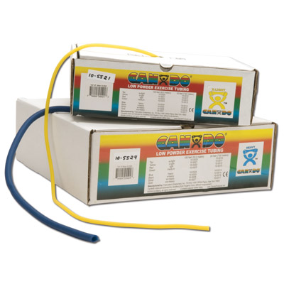 Tubes d'entra&icirc;nement Cando&reg; - 30,5 m - bleu/fort | Alternative aux halt&egrave;res, 1009173 [W99699], Tubes &eacute;lastiques