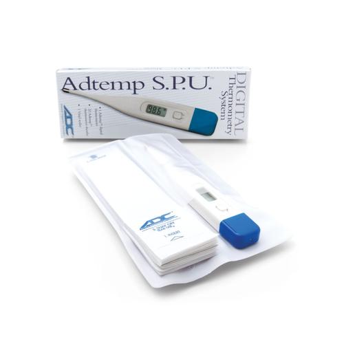 ADC Compact Digital Stick Thermometer, Oral, Adtemp 413BK, 1023793 [W99887-SPU-O], Clinical Thermometer