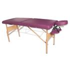 Deluxe Portable Massage Table - burgundy, 1013729, Мебель для массажа