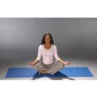 YogaMat 180x60x0,5 cm, blue, 1016536, Exercise Mats (Small)