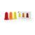 BellaBambi® original trio citron yellow/orange/ruby, 1019454, Cupping Glasses (Small)