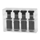 Digi-Flex® Multi™ - 4 Additional Finger Buttons with Box - Black (x-heavy), 1019845, Hand Exercisers