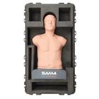 SAM Student Auskultation Manikin Aufbewahrungs- und Transportkoffer mit R&auml;dern und Griff, 1020109, Auskultation (Small)