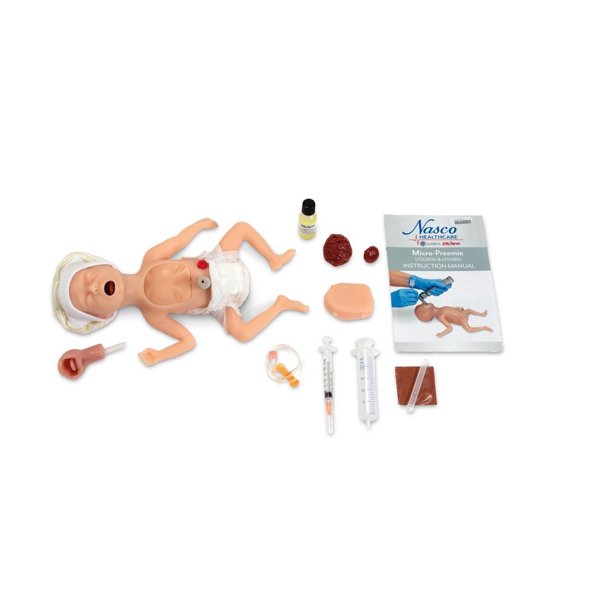 Mannequin d´un nouveau-né pour la physiothérapie, Simulateurs - bébé, Mannequins de soins, Soins infirmiers, Simulateurs médicales, Shop