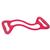 CanDo Jelly™ Expander Double Exerciser 2-tube - red, light | Alternative zu Kurzhanteln, 1021267, Gymnastikbänder - Tubes (Small)