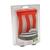 CanDo Jelly™ Expander Triple Exerciser 3-tube - red, light | Alternative zu Kurzhanteln, 1021272, Gymnastikbänder - Tubes (Small)