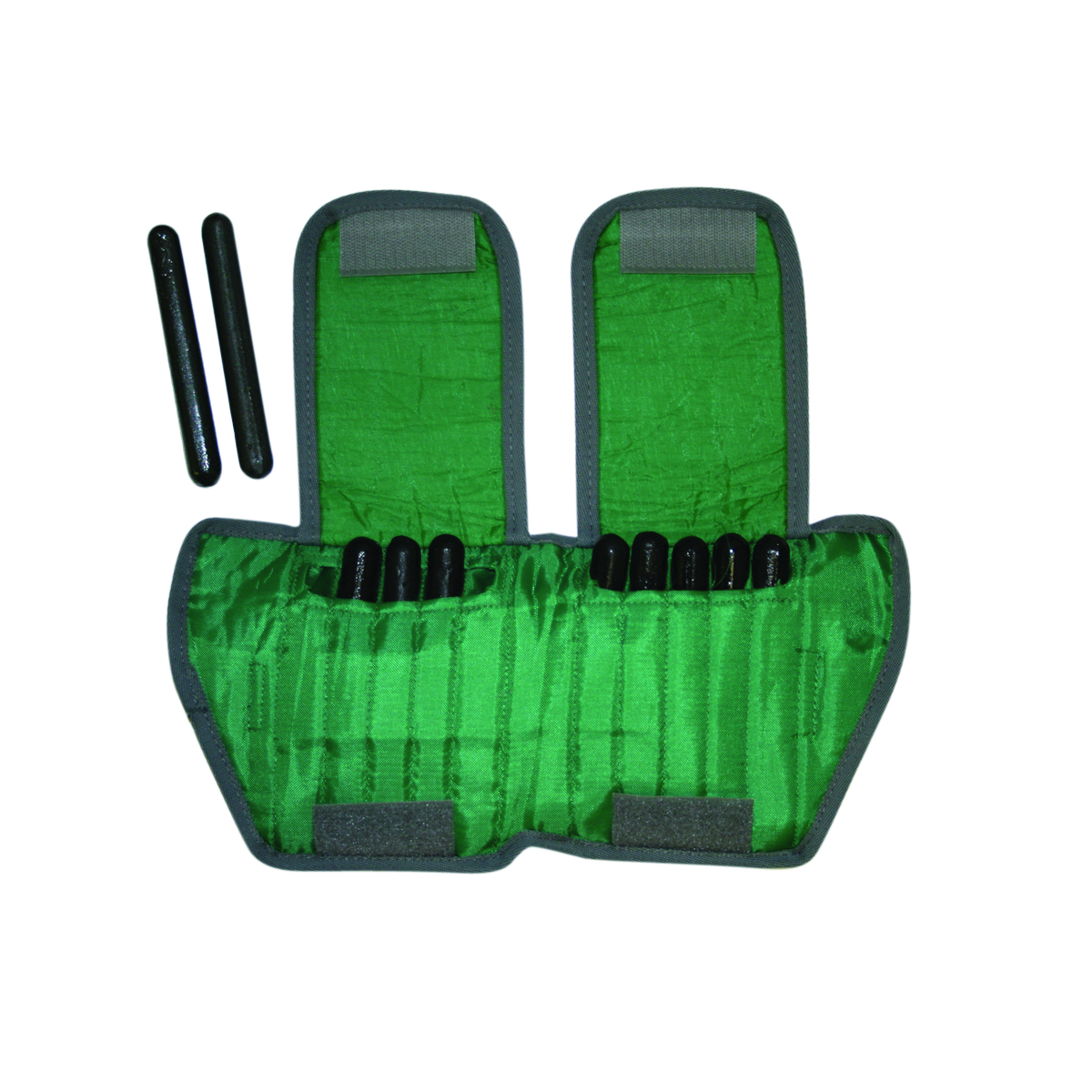 The Adjustable Cuff ankle weight - 5 lb (10 x 0.5 lb inserts), green ...