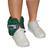 The Adjustable Cuff ankle weight - 5 lb (10 x 0.5 lb inserts), green | Alternativa a las mancuernas, 1021293, Terapia con Pesos (Small)