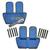 The Adjustable Cuff ankle weight / 10 lb (20 x 0.5 lb inserts), blue, 2x | Alternative to dumbbells, 1021299, 测重 (Small)