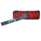 The Adjustable Cuff wrist weight - 4 lb (20 x 0.2 lb inserts), red, 2x | Alternative to dumbbells, 1021305, 测重