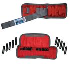 The Adjustable Cuff wrist weight - 4 lb (20 x 0.2 lb inserts), red, 2x | Alternative to dumbbells, 1021305, S&uacute;lyok (Small)
