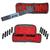 The Adjustable Cuff wrist weight - 4 lb (20 x 0.2 lb inserts), red, 2x | Alternative to dumbbells, 1021305, Weights (Small)