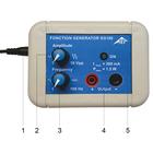 Gerador de onda seno SG100 (115 V, 50/60 Hz), 1021745, Fontes de alimentação até 25 V AC e 60 V DC