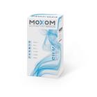 Acupuncture needles with plastic handle, siliconized - MOXOM Silk Plus - 0.25 x 40 mm (with tube) 100 needles, 1022085, MOXOM针灸用针
