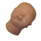 Enveloppe épidermique de tête avec passage nasal Baby X de rechange pour mannequins d’intubation AirSim, 1023051, Consommables