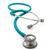 Adscope 604 - Pediatric Clinician Stethoscope - Metallic Caribbean, 1023608, Estetoscópios e Otoscópios (Small)