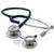 Adscope 608 - Stetoscopio clinico con testina convertibile - Blu scuro, 1023864, Stetoscopi e Otoscopi (Small)