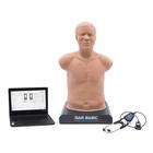 SAM Basic&reg; - Affordable Adult Auscultation Manikin with laptop, Light Skin&nbsp;, 1024090, Auscultation (Small)
