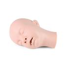 Enveloppe épidermique de tête avec passage nasal Baby X de rechange pour mannequins d’intubation AirSim, 1024521, Pièces de rechange