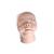 Enveloppe épidermique de tête avec passage nasal Pierre Robin X de rechange pour mannequins d’intubation AirSim, 1024522, Pièces de rechange (Small)