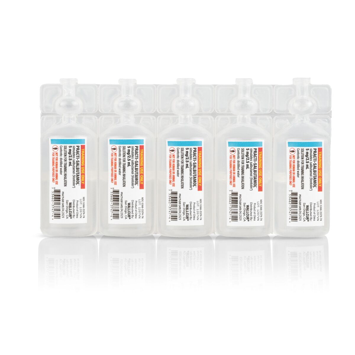 Practi-Salbutamol 5mg/2,5ml para Nebulização (Pacote com 30) | 1024822 ...