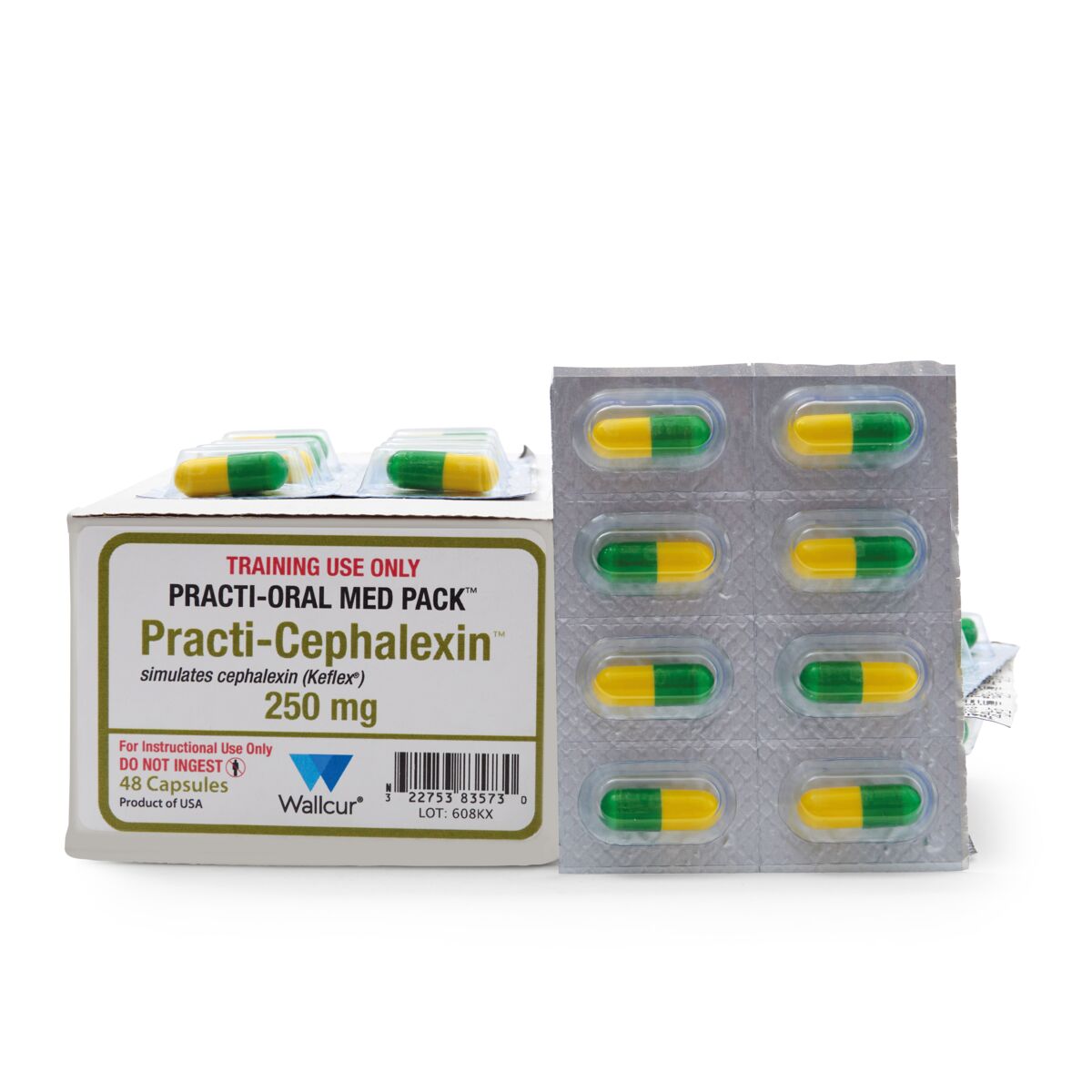 Practi-Cephalexine 250mg Gélules (boîte de 48) | 1024955 | Wallcur ...