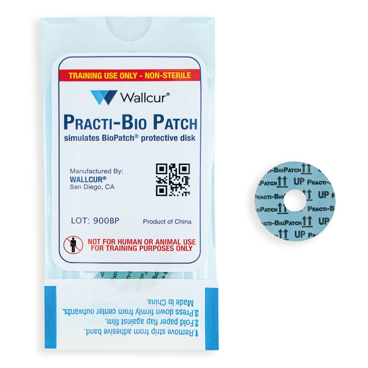 Practi-Bio Patch 2.5cm (Pacco da 125) | 1025011 | Wallcur | 900BP ...