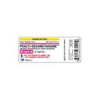 Étiquette des flacons de Practi-Dexamethasone 20 mg/5 mL (×100), 1025051, Simulateurs et trainers
